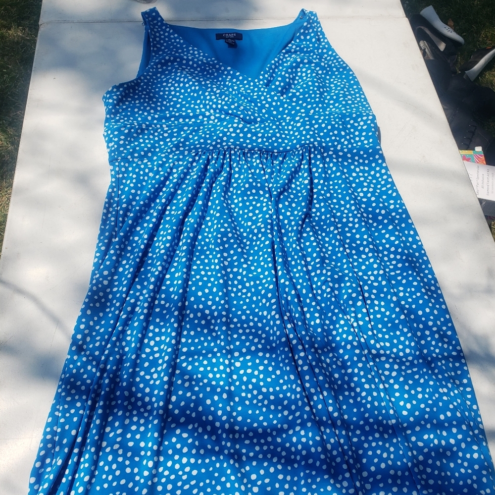 Pinup style polkadot dress